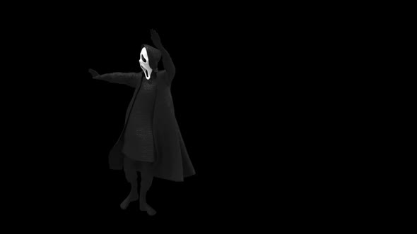 32 Ghost Halloween Dancing HD alt