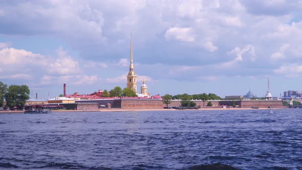 Russia St. Petersburg. Peter and Paul Fortress