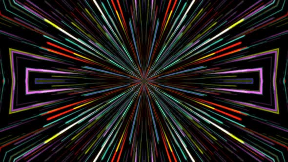 Neon Kaleidoscope Loop