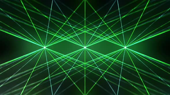 Green Laser Background 4K