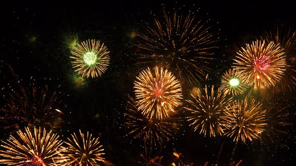 Fireworks on Sky Celebration