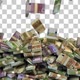 Money Falling / Stacked Euro Bills Falling - VideoHive Item for Sale