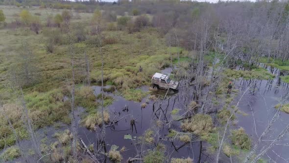 SUV Rides on the Road