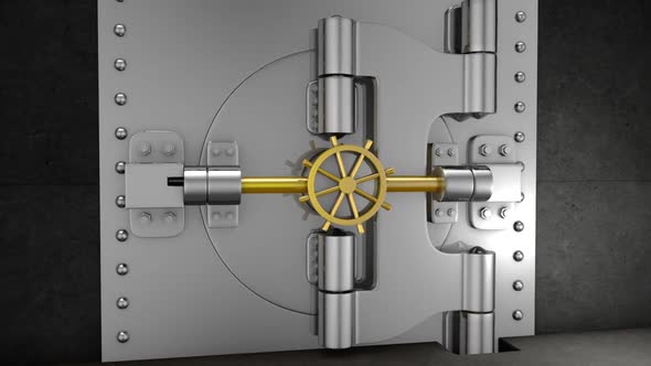 Bank Safe And Gold Bars alt