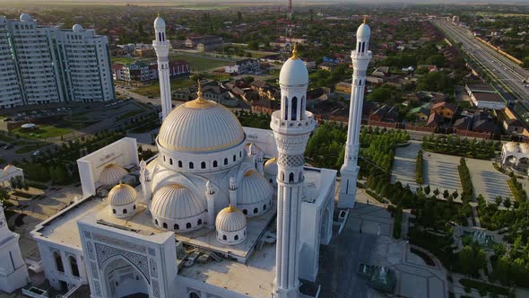 Mosque Pride of Muslims Named After the Prophet Muhammad in Shali alt