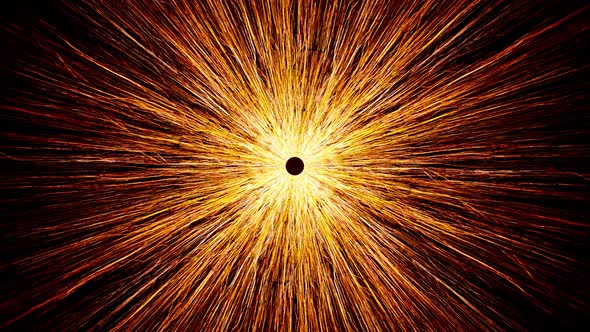 Abstract Grunge Fire Color Thin Light Streaks Particles Loop 4K alt