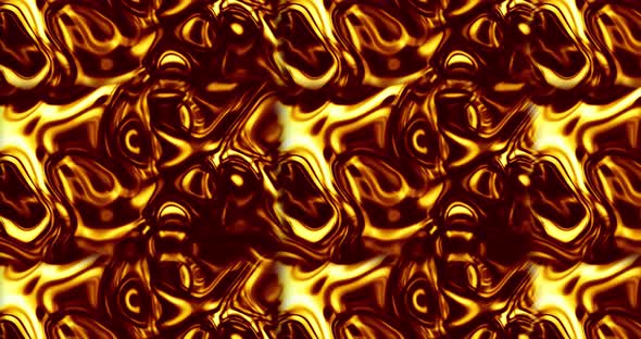 Abstract liquid gold waving. molten gold waving 4k resolution video _01 alt