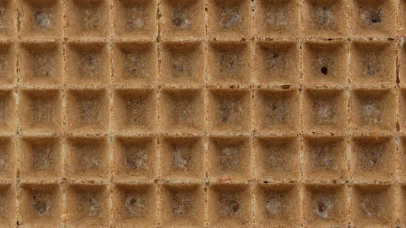 brown waffle texture
