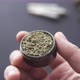 Marijuana Weed Close Up Marijuana Grinder. Man Rolling Marijuana Cannabis . - VideoHive Item for Sale