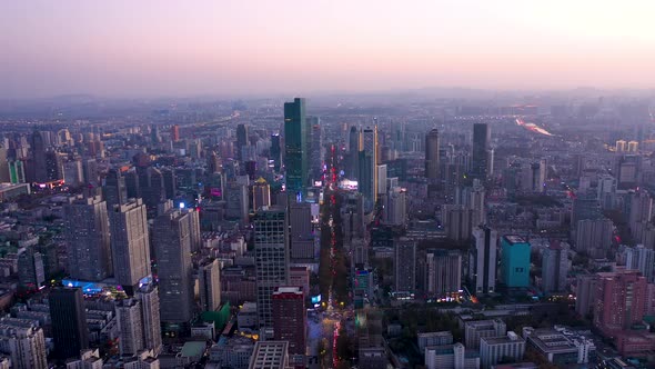 Nanjing City, Jiangsu Province, urban construction landscape alt