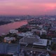 Purple Dusk Bangkok Downtown Near Chao Phraya River - VideoHive Item for Sale