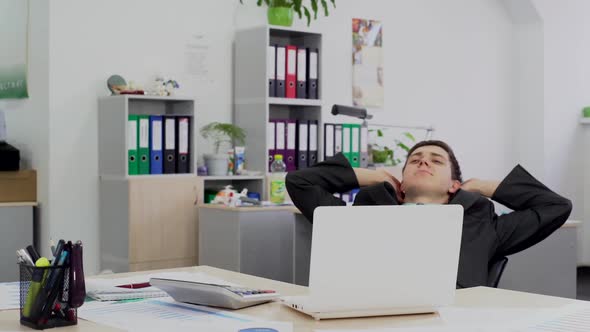 Tired Office Worker alt