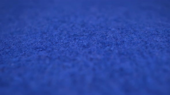 Macro Blue Fabric Wool Coat Slider Shot alt