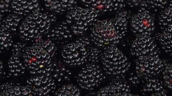 Blackberries. Rotating. White alt