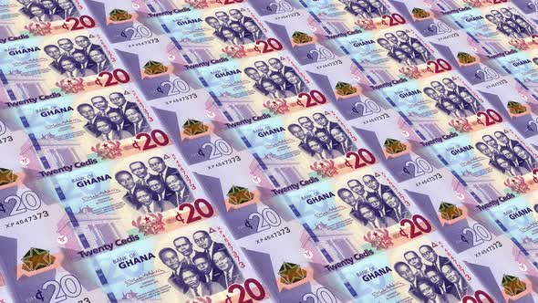 Ghana Money / 20 Ghanaian  Cedi 4K alt
