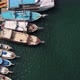 Sea Boats And Marina Aerial View - VideoHive Item for Sale