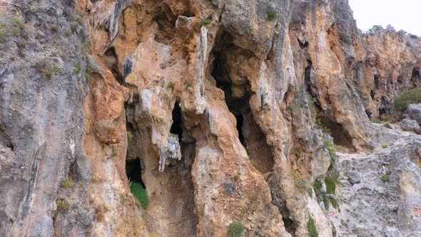 Old Weathered Rock Relief alt