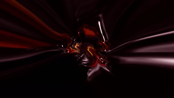 Abstract Glossy Holographic Liquid Background Animation alt