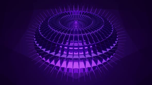 Fractal Purple Spikes alt