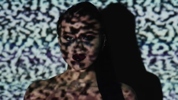 Inner Conflict Silhouette Female Portrait Overload alt