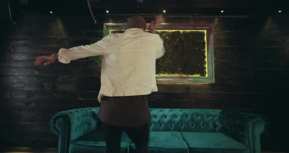 Bearded Men Dancing in the Night Dark Room alt