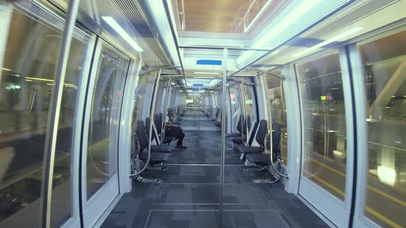 Exterior of the New Hamad International Airport in Doha, QATAR alt