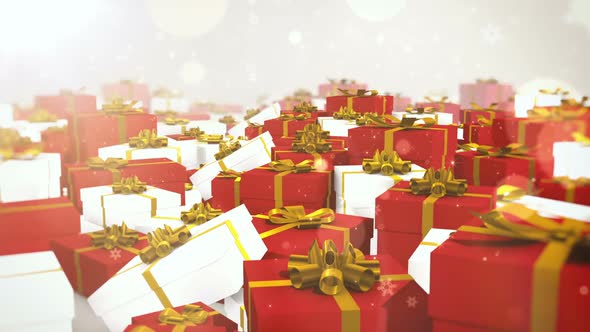 Christmas Gifts Background