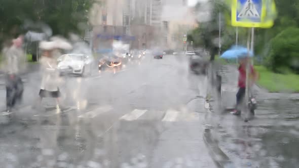 Rain on the Street