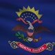 North Dakota State Flag Background 4K - VideoHive Item for Sale