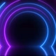 Neon Round Stage 4k Motion Backround - VideoHive Item for Sale