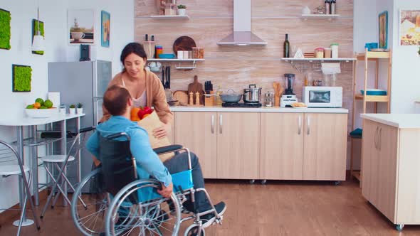 Pralyzed Man in Wheelchair alt