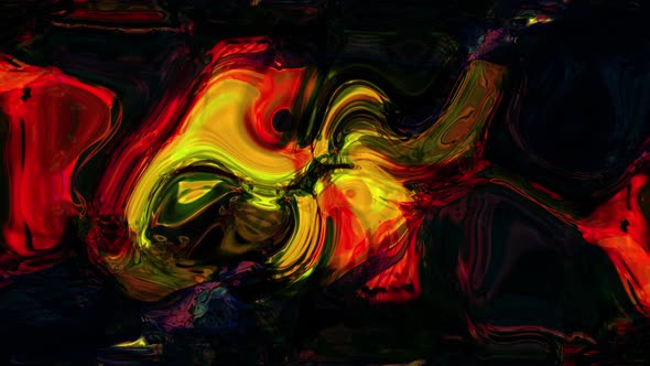 Abstract Colorful Animation. Red Colorful Liquid Background Gradient Texture Animation