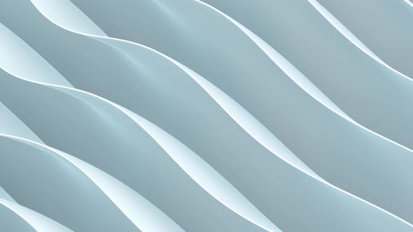 3d render abstract motion blue lines background.