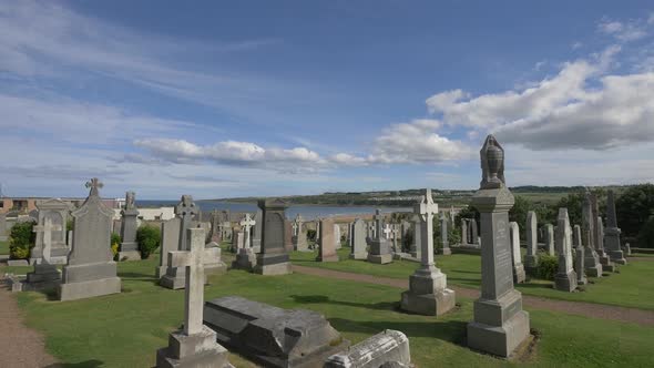 Cemetery near the sea alt