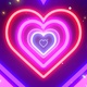 Neon Heart Space - VideoHive Item for Sale
