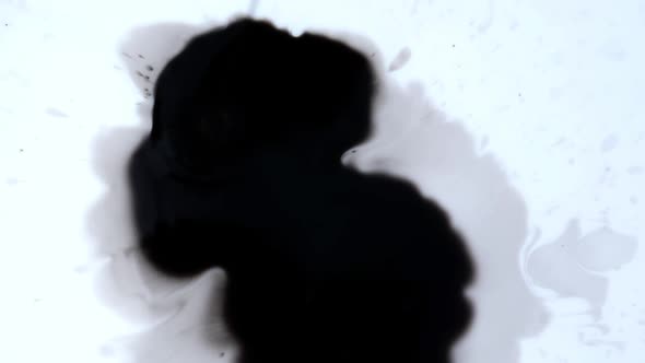 Dark ink blot video clip alt