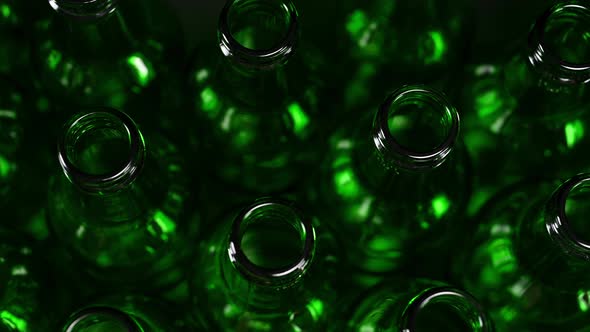 Green Beer Bottles