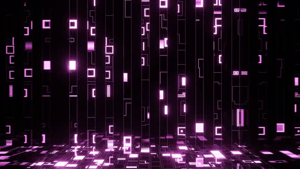 VJ Loop Abstract Drop of Multicolored Background alt