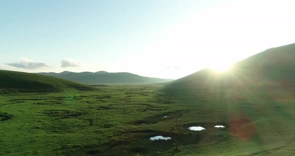 Green Nature And Mountains Aerial View alt