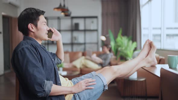 asian marry couple mature adult business owner entrepreneur working together alt