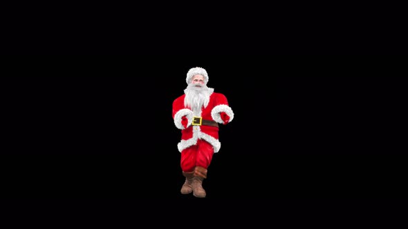 Santa Claus Dancing 4K alt