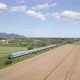 Passenger Train in the Countryside. - VideoHive Item for Sale