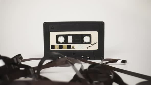 Stop Motion of a Cassette Tape, Stock Footage | VideoHive