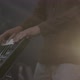 Musician playing electronic piano on a festival stage - VideoHive Item for Sale