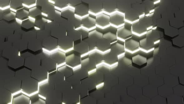 Honeycomb Background 4K alt