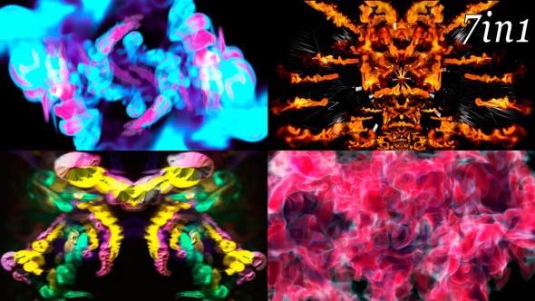 Magic Flame Background (7in1) alt