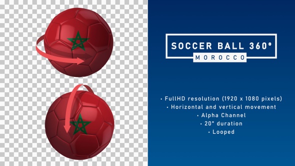Soccer Ball 360º - Morocco