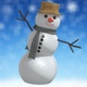 Cartoon Snow Man Dance - VideoHive Item for Sale
