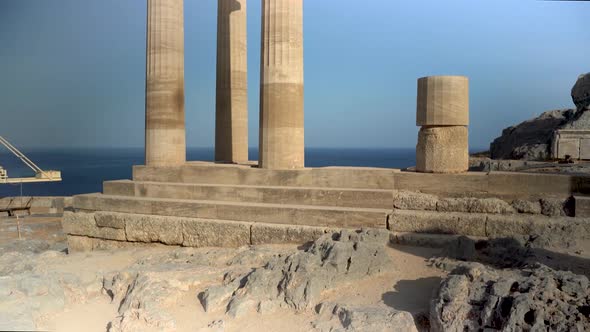 Ruines Of Lindos Acropolis