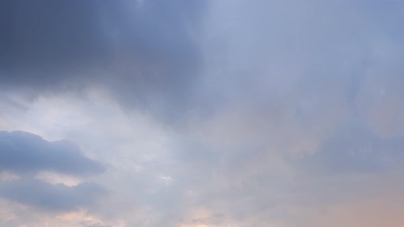 4K Sky Time lapse, Beautiful background, Sky Timelapse of skyscrapers. alt